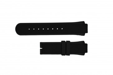 Breil horlogeband TW0450 / TW0455 Rubber Zwart 16mm